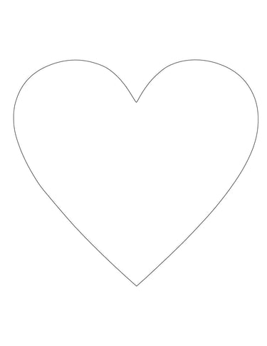Plantilla Shaker de Corazón S1701